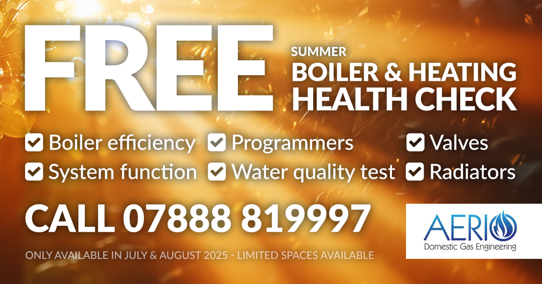 Aerio Gas - Free Boiler & Heating Health Check
